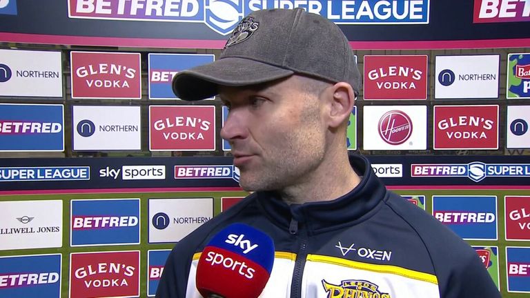 Leeds Rhinos coach Rohan Smith enthused disappointment after suffering a loss to the Warrington Wolves in the opening game of the Super League.