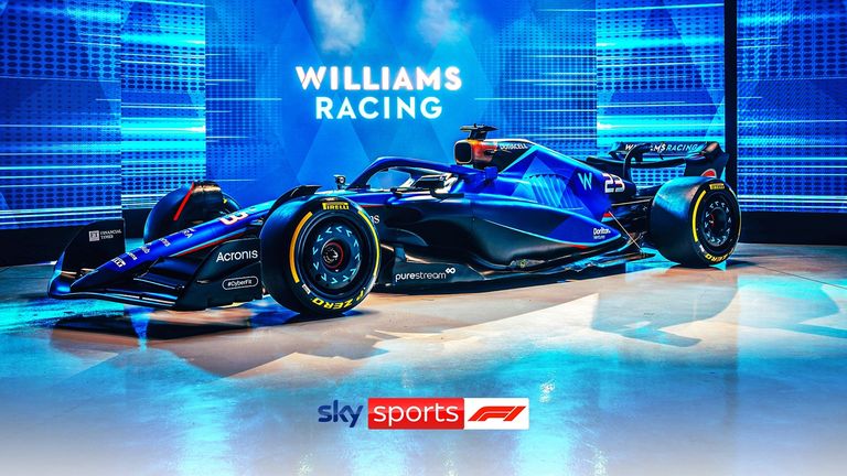 Williams Racing have revealed their new livery for the 2023 Formula One season.
