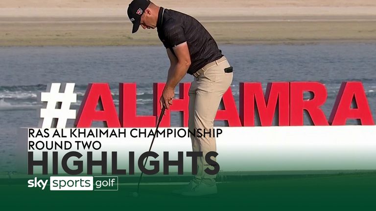 Highlights from the second round of the Ras Al Khaimah Championship at at Al Hamra GC.
