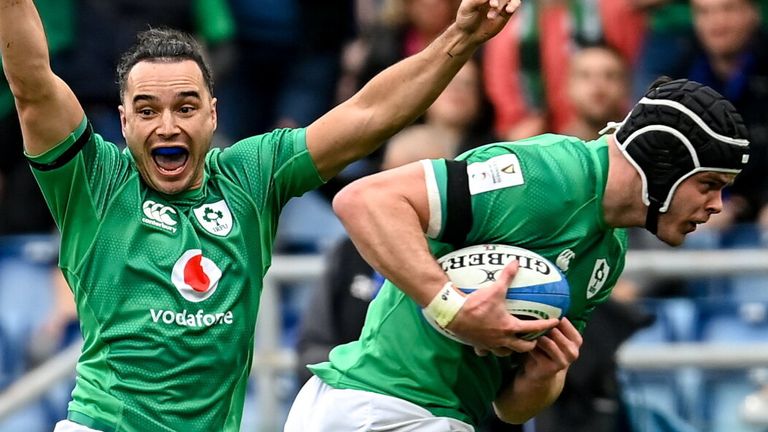 Ireland remain on course for a 2023 Six Nations Grand Slam after a 34-20 victory over Italy