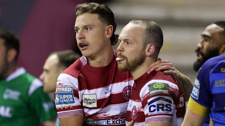 Wigan duo Jai Field and Liam Marshall make our Super League team of the week for Round 2