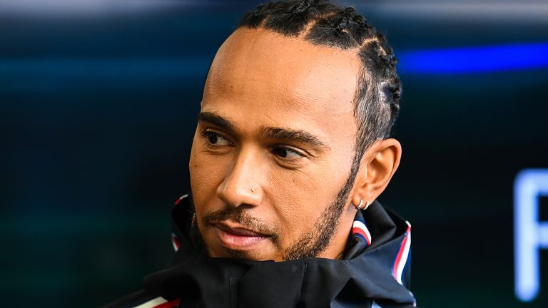 Hamilton is seeking a record eighth F1 world championship