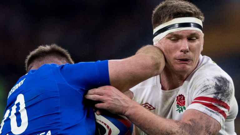 Owen Farrell believes his side are making positive steps as they progress in their Six Nations campaign