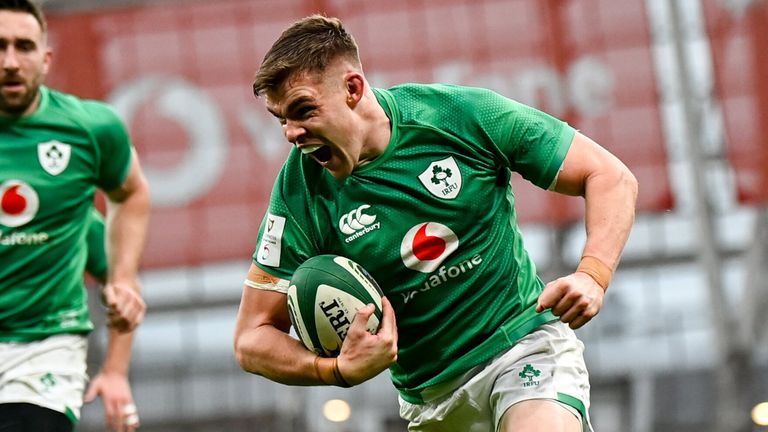 Garry Ringrose made sure of victory with eight minutes left to play 