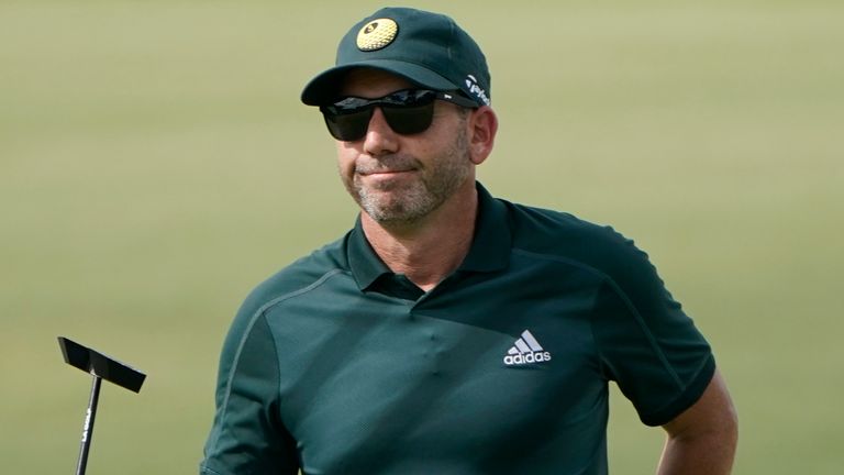 Sergio Garcia is two shots from the lead heading into the final round