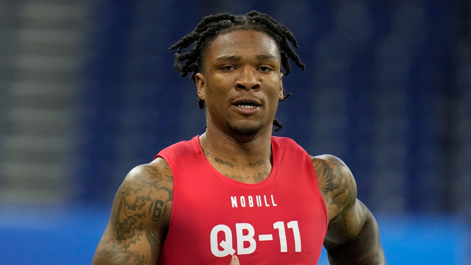NFL Scouting Combine Anthony Richardson lights up Indianapolis to