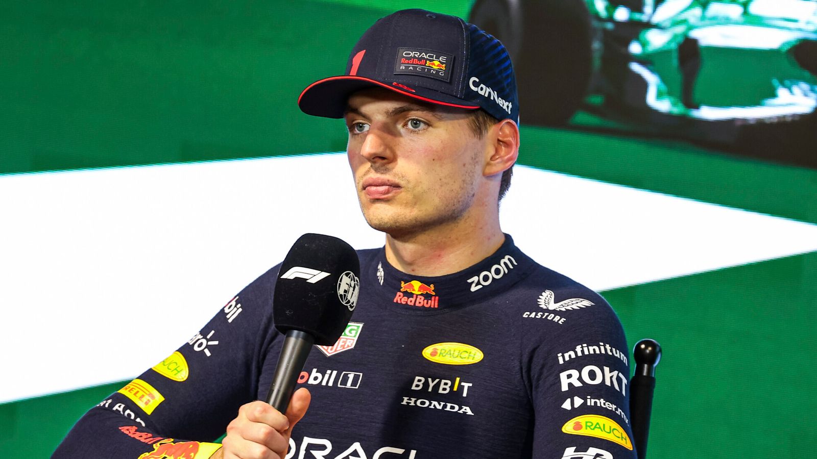 Saudi Arabian Grand Prix Max Verstappen 'not happy' finishing second