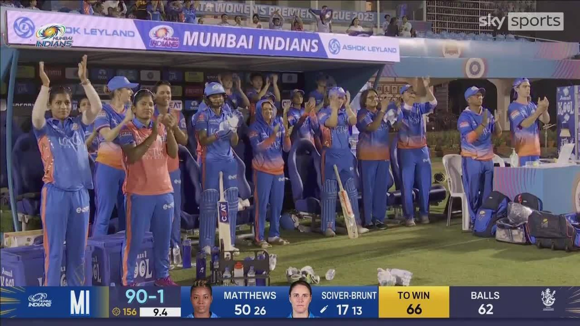 Highlights: Sciver-Brunt, Matthews dominant in Mumbai win