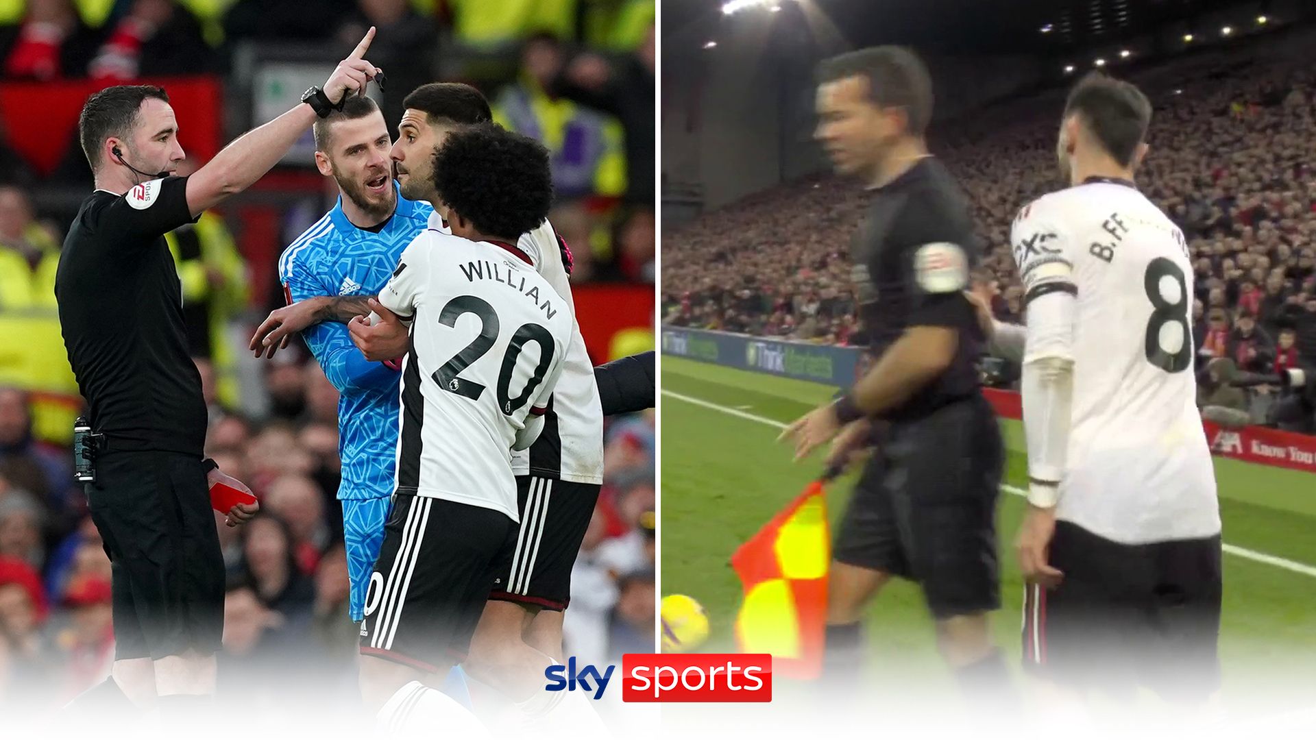 Ref Watch: Why Mitrovic was sent off, but Fernandes wasn't
