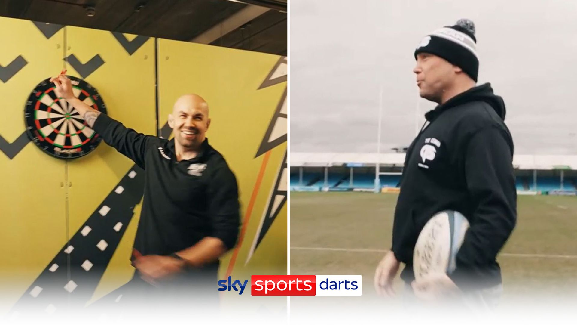 Gerwyn Price vs Exeter Chiefs | Darts vs rugby!