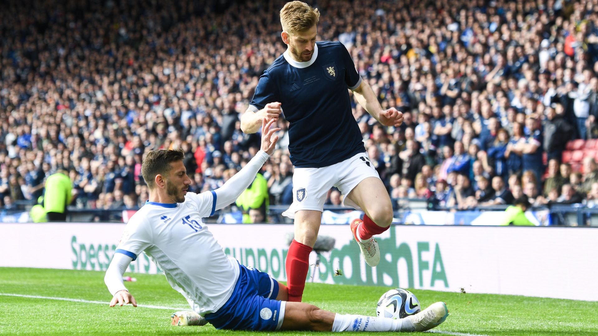 Hickey goes close for Scotland vs Cyprus LIVE!
