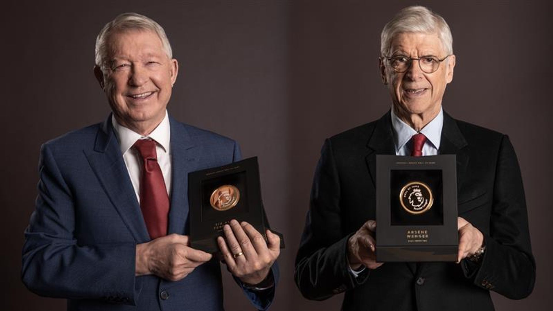Ferguson and Wenger inducted into PL Hall of Fame