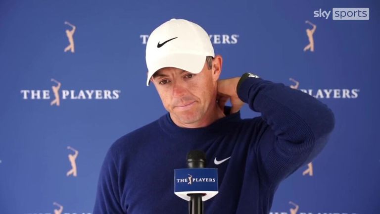 Rory McIlroy says he is 'ready to get back to being a golfer' after his hopes of a return to world No 1 at The Players were dashed with a missed cut at TPC Sawgrass