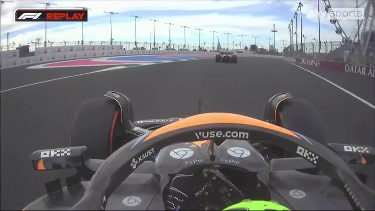 Verstappen simplemente extraña a Lando Norris cuando se sale con la suya con su error en P3 en el GP de Arabia Saudita.