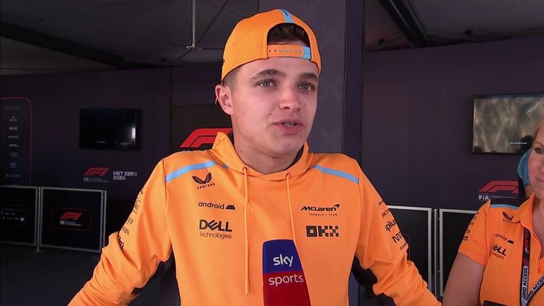 Lando Norris has played down concerns about the McLaren's pace, but admits the setbacks they suffered in the development of the car were 'frustrating'