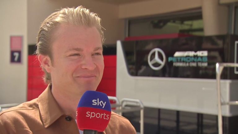 Nico Rosberg says that Mercedes are in a 'difficult position' after Lewis Hamilton qualified seventh for Bahrain Grand Prix.