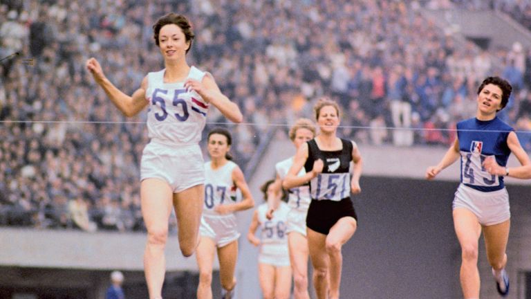 Packer was surprised to win gold in the 800m at the Tokyo Olympics in 1964, in a world record time