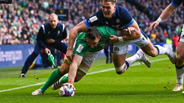 Jack Conan scored one of two crucial second-half Ireland tries, as they belied the fact they suffered so many injuries to win in Edinburgh