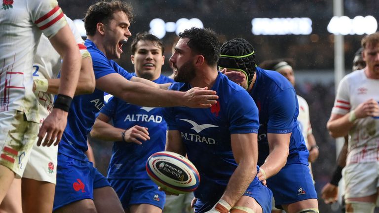 France battered England in nearly every department, scoring 53 points at Twickenham 