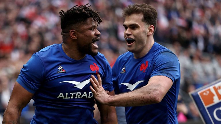Jonathan Danty and Damian Penaud notched tries as France proved too strong at home to Wales 
