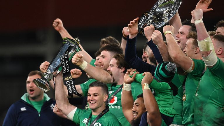 Ireland clinched a Six Nations Grand Slam this year, off the back of a series win against the All Blacks in New Zealand