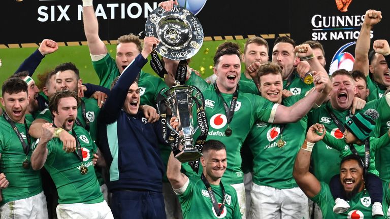 Ireland created history by sealing a Six Nations Grand Slam in Dublin after victory over England 