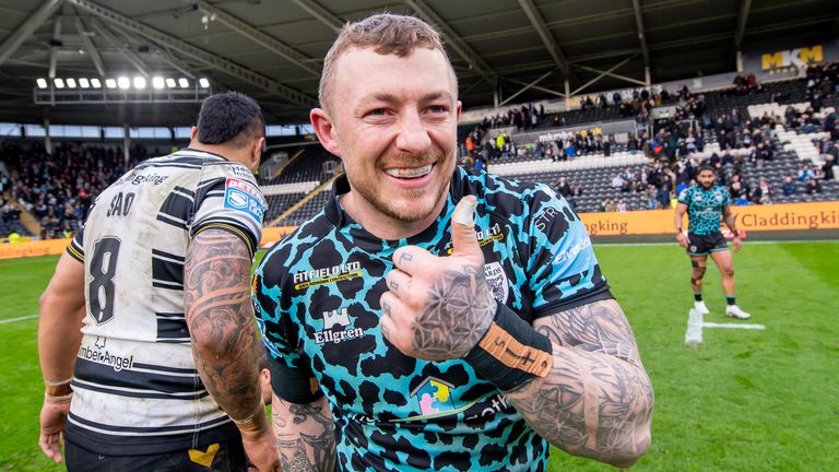 Josh Charnley's hat-trick for Leigh earned him a place in our team of the week