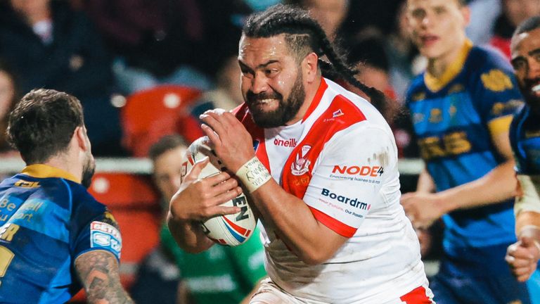 Konrad Hurrell was among the try-scorers as St Helens beat Wakefield