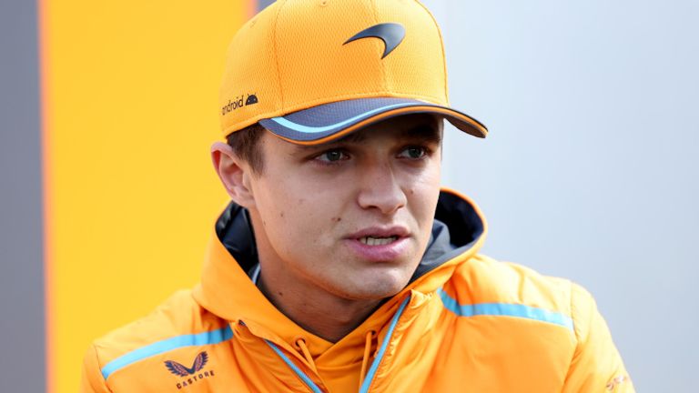 Lando Norris is under contract with McLaren until the end of 2025
