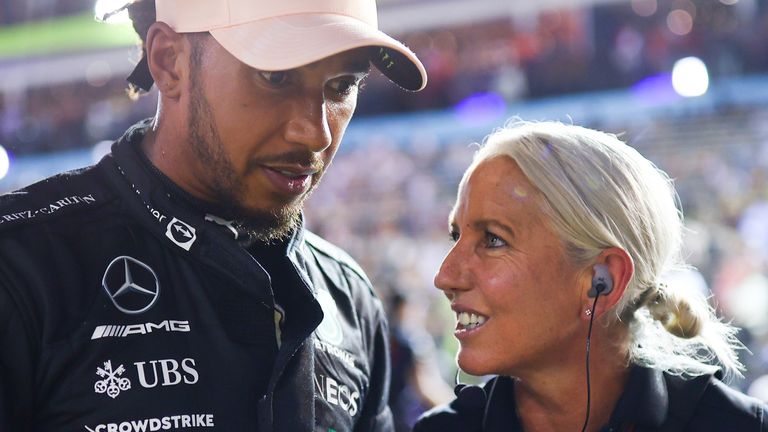Lewis Hamilton has worked with Angela Cullen for seven years