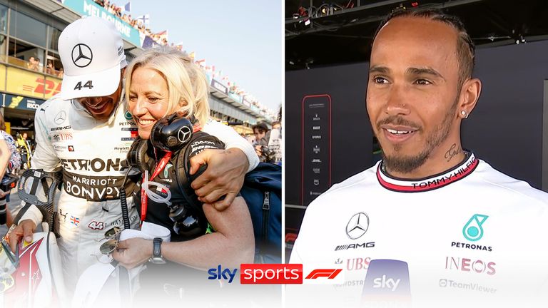 Hamilton says Mercedes are hoping for rain at the Australian Grand Prix to make 'racing more exciting' and also reflects on the end of his working relationship with performance coach Angela Cullen