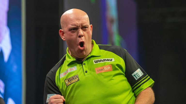 Michael van Gerwen defeated Josh Rock in the Final of Players Championship 7 on Sunday