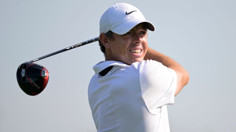 Rory McIlroy said his second day was "much better", but he still sits seven shots behind the leader