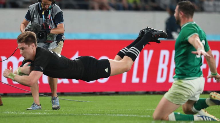Hansen's New Zealand side knocked Ireland out of the 2019 Rugby World Cup at the quarter-final stage