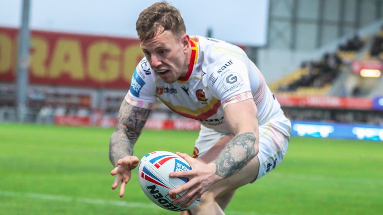 Tom Johnstone continued his prolific try-scoring form with Catalans to earn a place in our latest team of the week