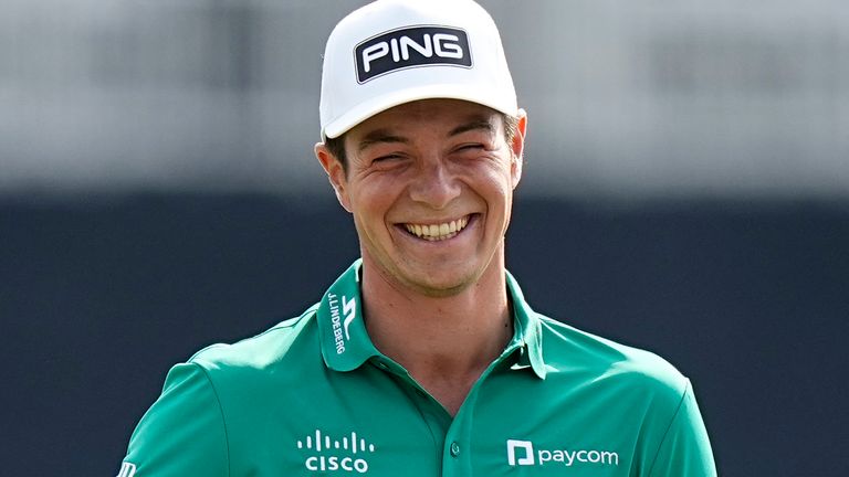 Viktor Hovland está a tres del líder de cara a la ronda final de The Masters