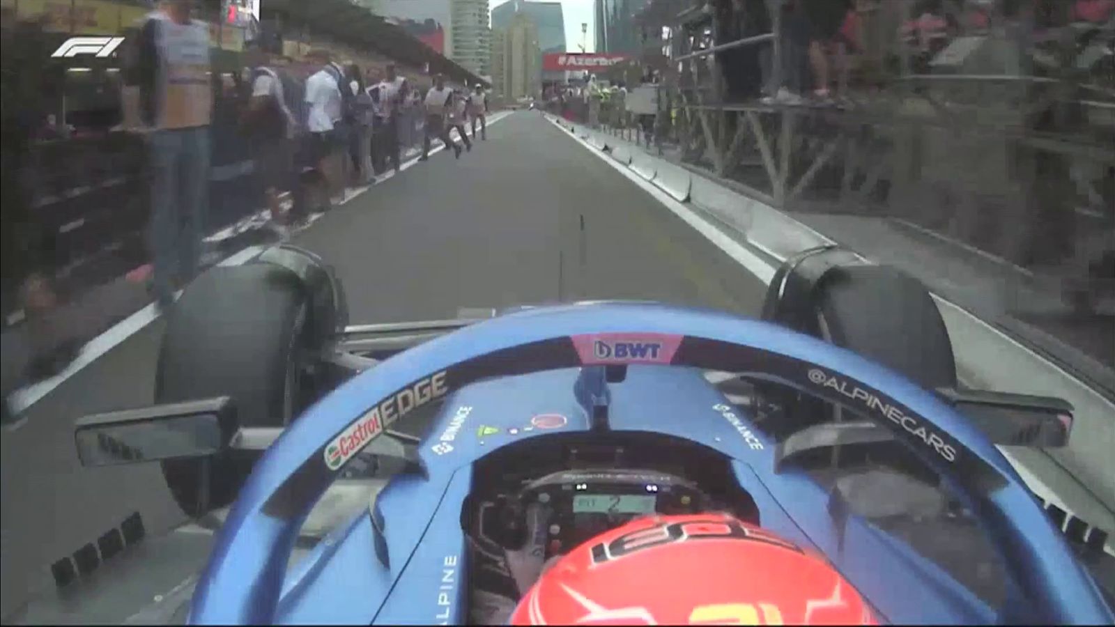 Azerbaijan GP: Esteban Ocon’s ‘shambolic’ pit-lane near-miss being investigated by FIA stewards