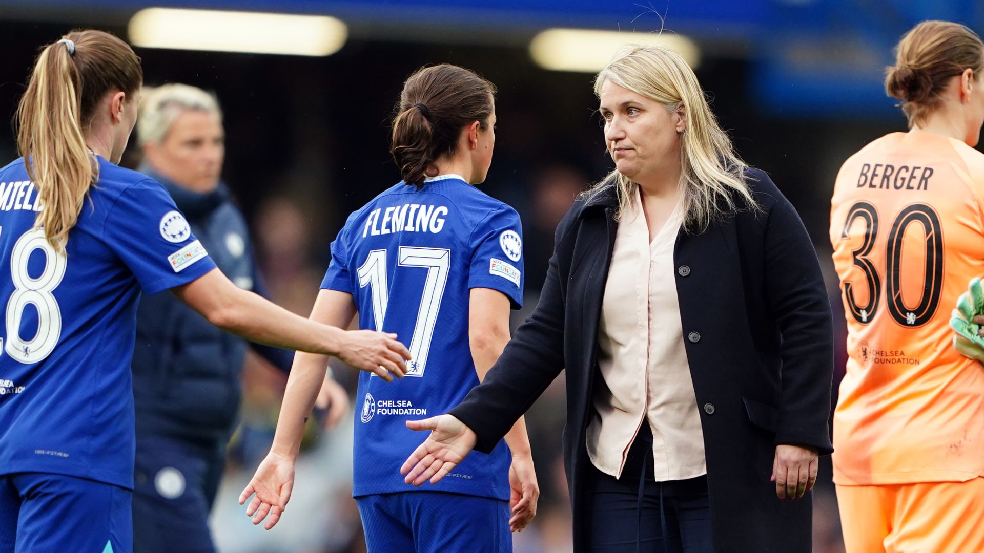 Barca edge Chelsea in WCL semi first leg | Hayes: You have to be in the tie & we are