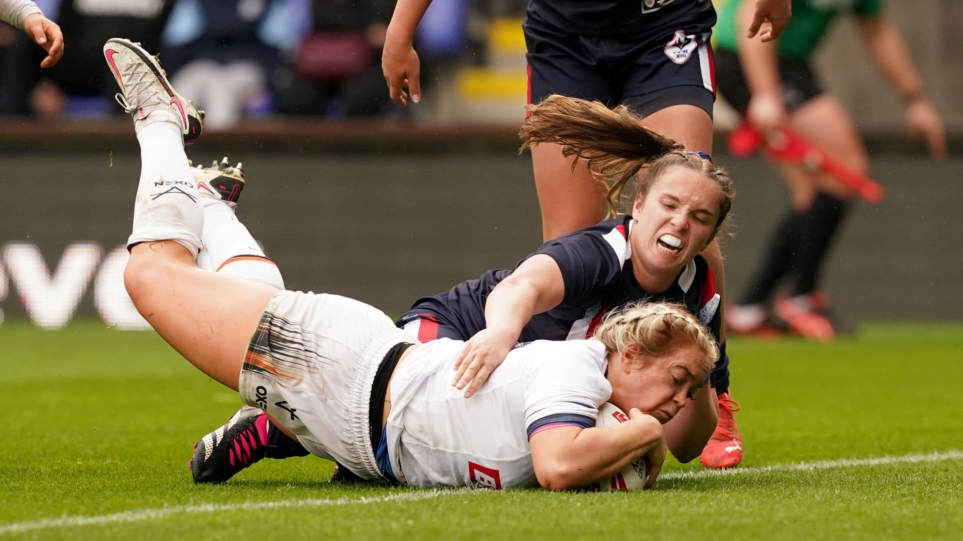 Rugby league double-header: England women cruising against France LIVE!