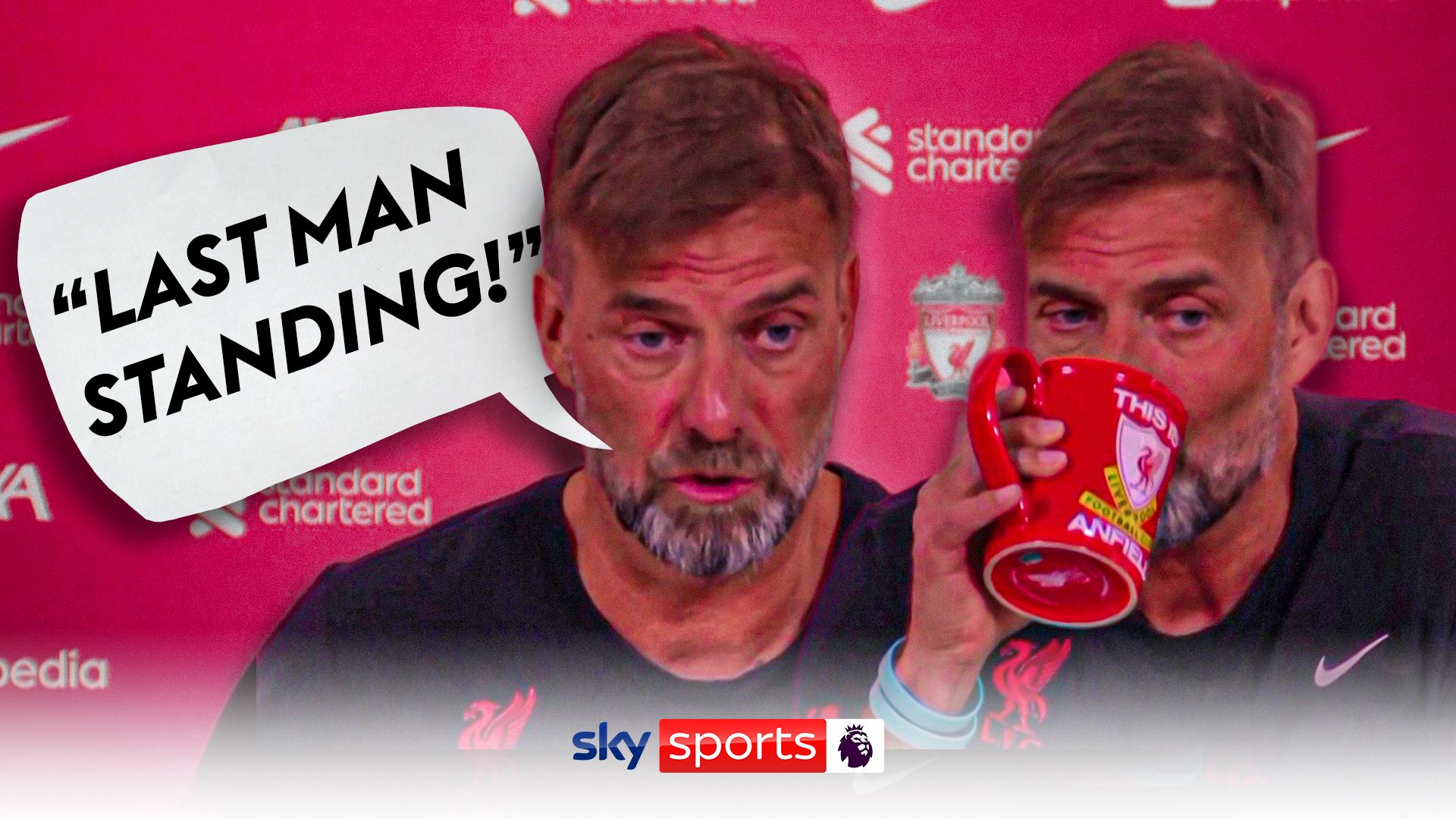 Klopp: I'm sitting here because of the past, not form this season
