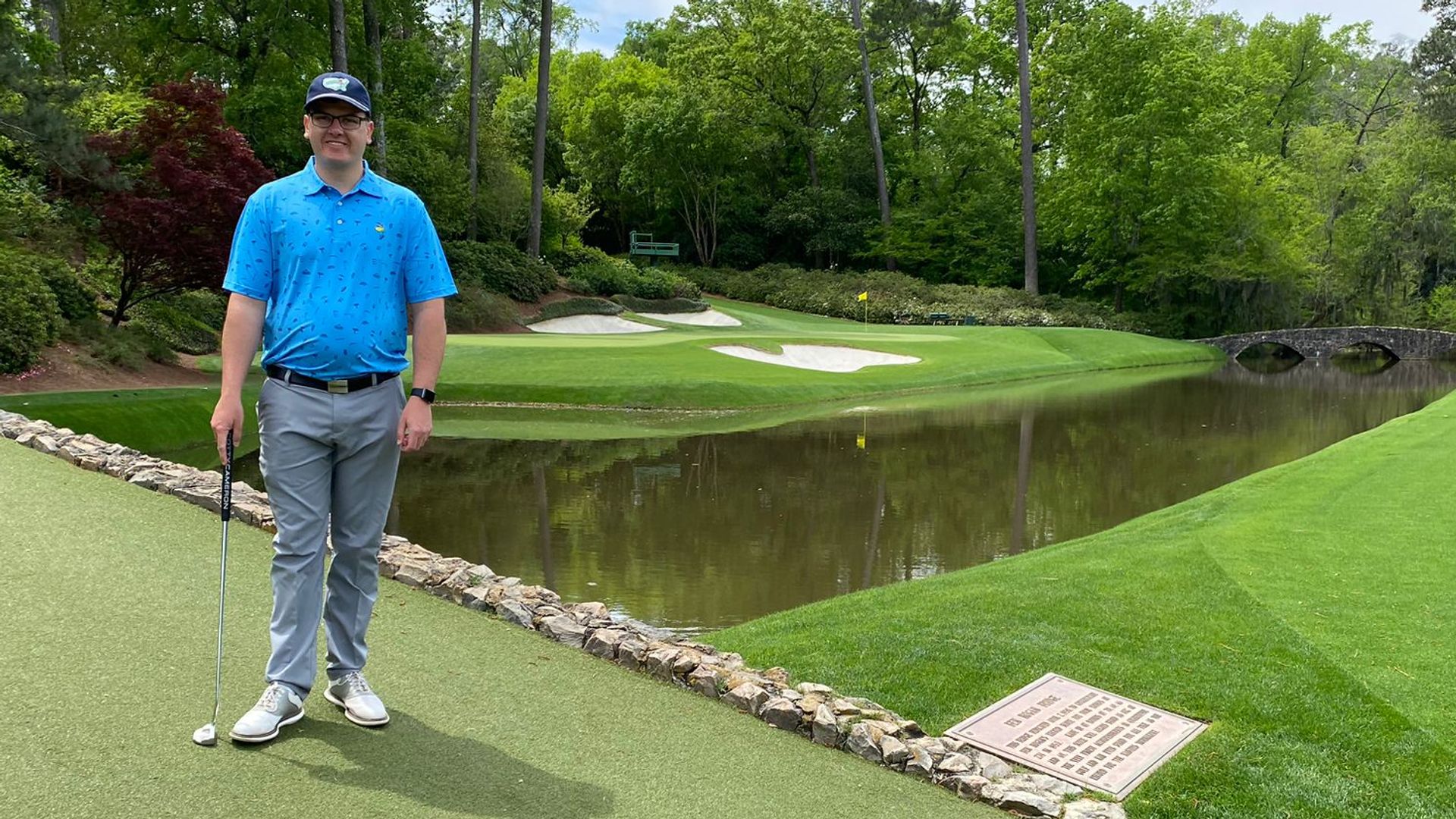 How did a six-handicapper cope playing 'incredible' Augusta?