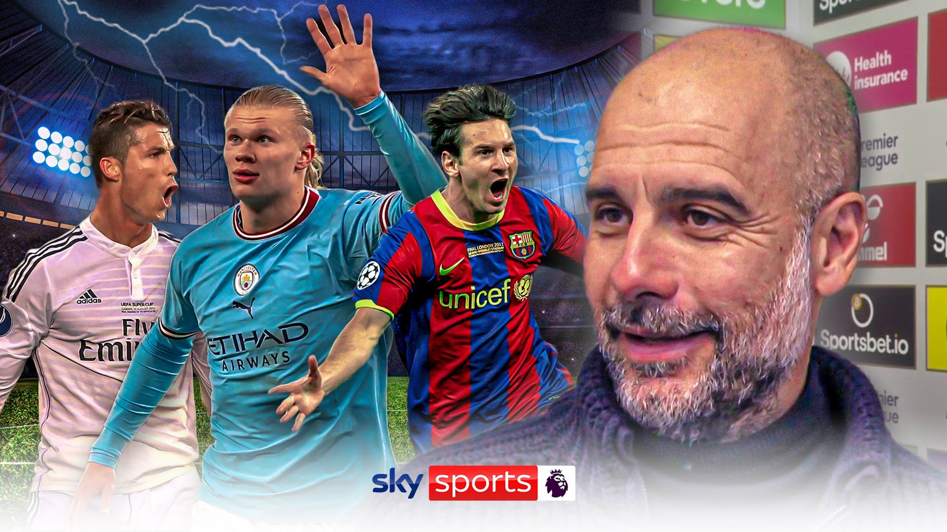 Pep: Haaland is a machine like Ronaldo but Messi more complete