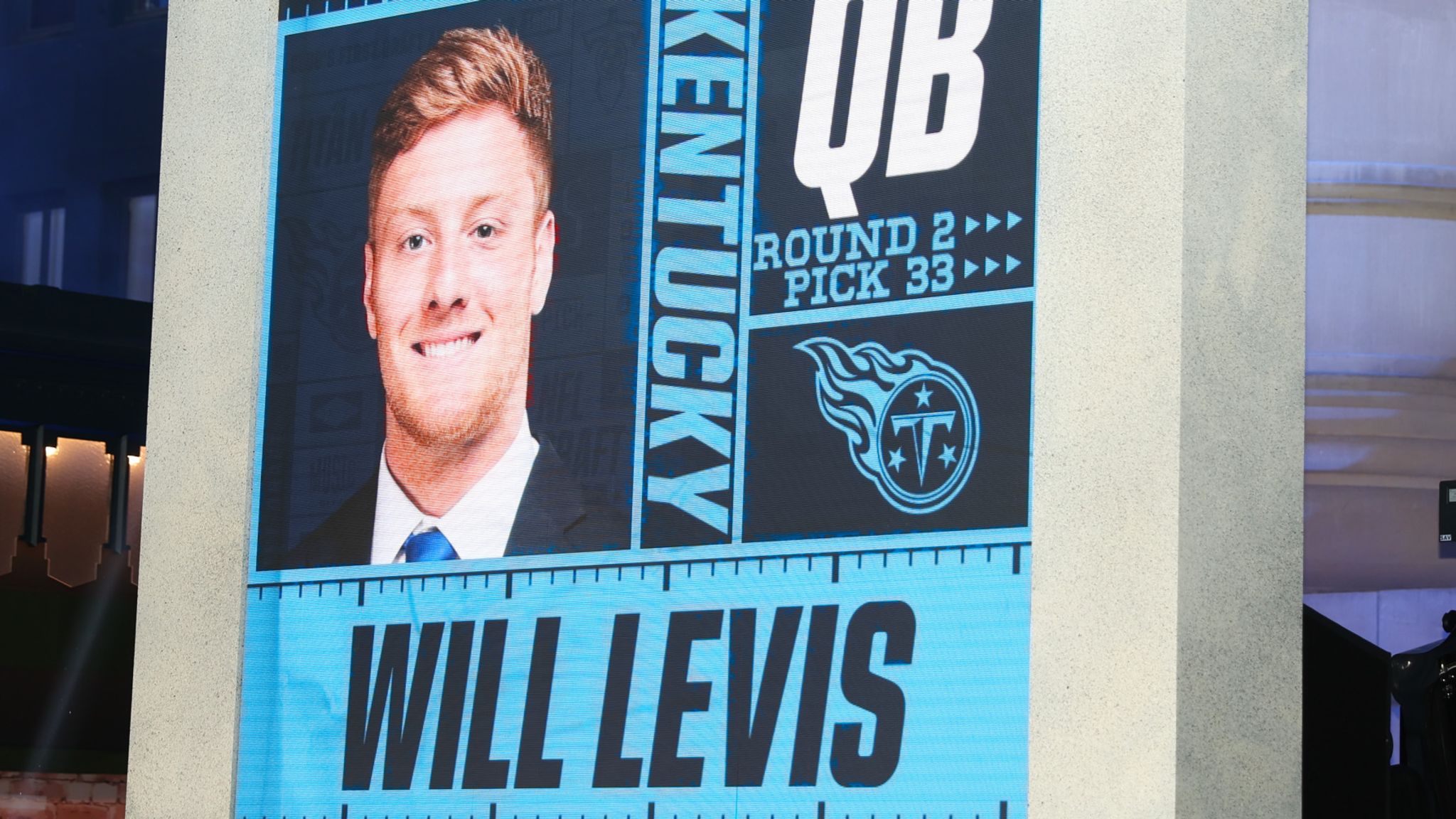 Titans TRADE UP To Select Kentucky QB Will Levis with the 33rd Pick