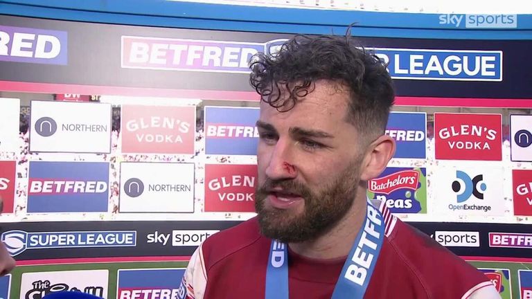 Wigan's Toby King credited their resilience after beating big rivals and defending champions St Helens in the Super League.