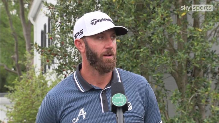 Dustin Johnson says there is no difference between this year's Masters and previous years as LIV Golf and PGA Tour players prepare to play in the tournament.