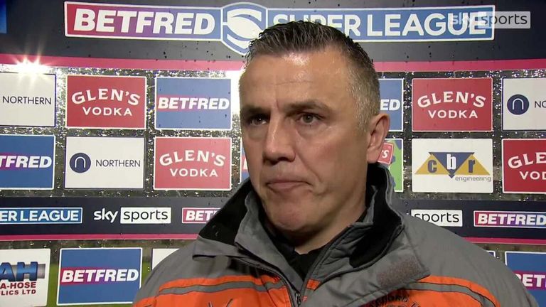 Castleford Tigers head coach Andy Last Castleford says his team 'weren't able to piece an 80-minute performance together' during the loss vs Hull KR.