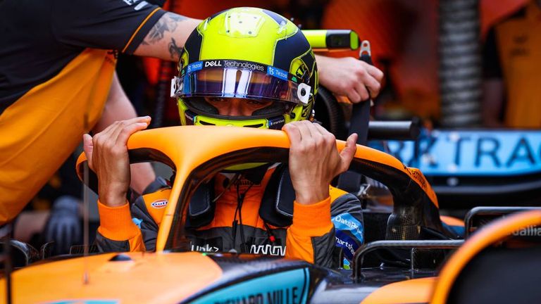 Erwartet beim neuen Sprint-Format in Baku mehr Risikobereitschaft der Fahrer: Lando Norris. 