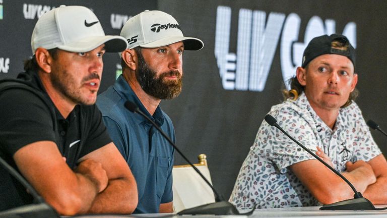 LIV golfers Brooks Koepka, Dustin Johnson and Cameron Smith are inside the top 20 of the Forbes Sports List for 2023 