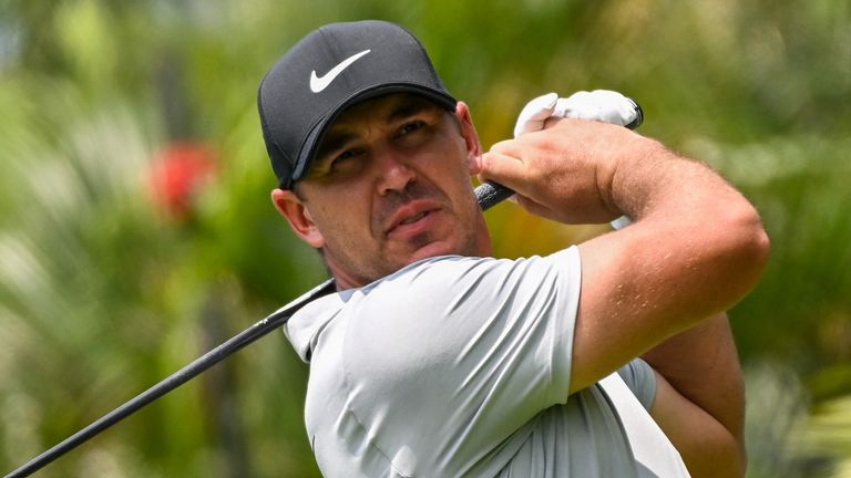Koepka is one of 16 players from LIV in action at the PGA Championship 