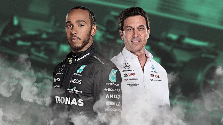 Hamilton's contract with Mercedes expires at the end of the season